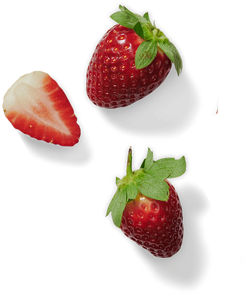 three-red-strawberries-on-white-background