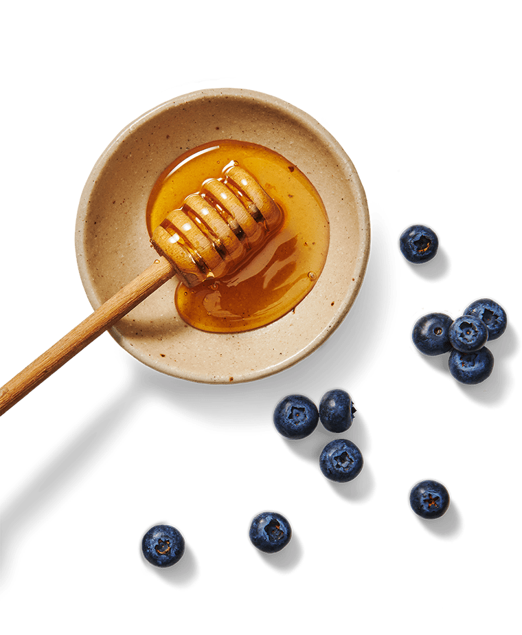 honey-drizzler-and-blueberries