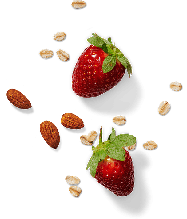 two-strawberries-almonds-and-oats