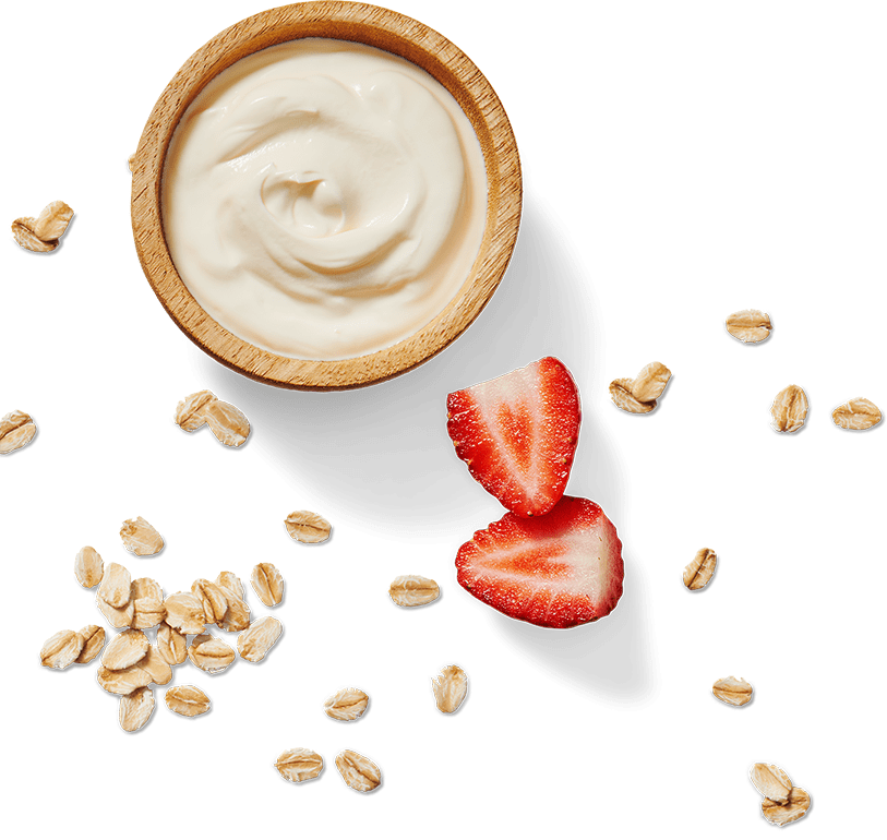 yoghurt strawberry