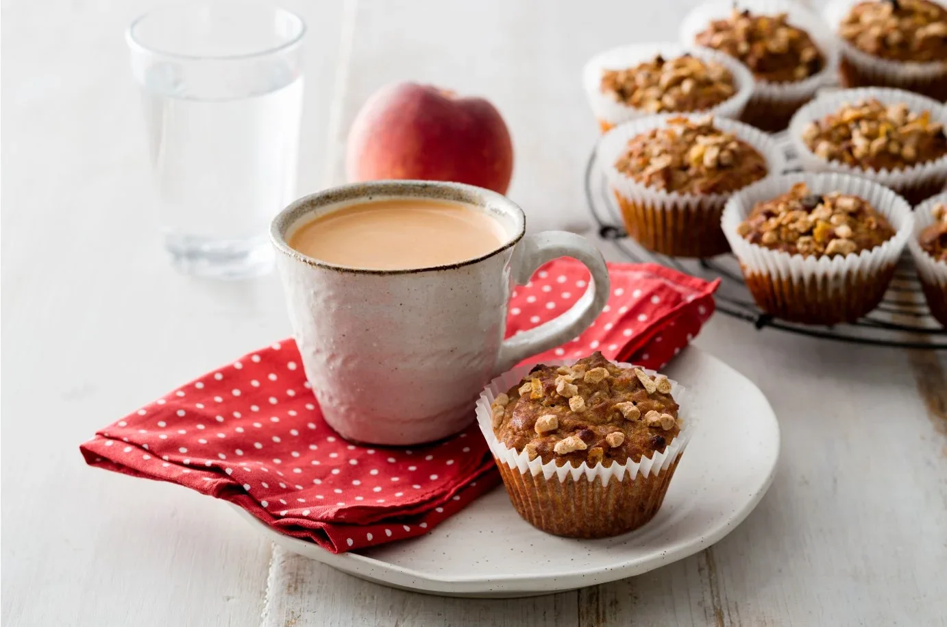 Uncle Tobys Plus Chia & Walnut Protein Muffins