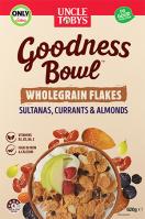 Goodness Bowl™ Wholegrain Flakes Sultanas, Currants & Almonds