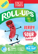 Uncle Tobys Roll Ups Fruit Snack | Berry Sour Flavour 
