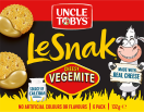 Uncle Tobys Le Snak Cheesy Vegemite 