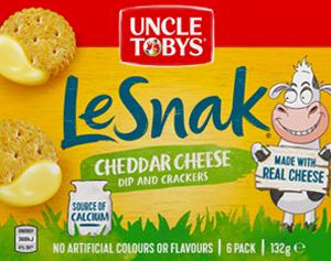 Uncle Tobys Le Snak Cheddar Cheese