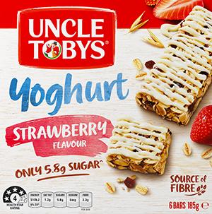 Muesli Bar Yoghurt & Strawberry | Uncle Tobys