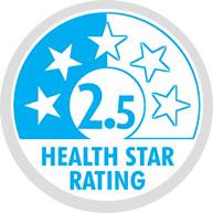Health Star Rating 2-5